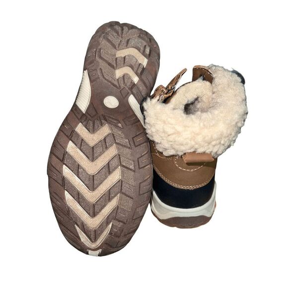 FALLS CREEK JACKSON BROWN/NAVY BOOTS BOYS SIZE 12 NWB - Picture 5 of 6